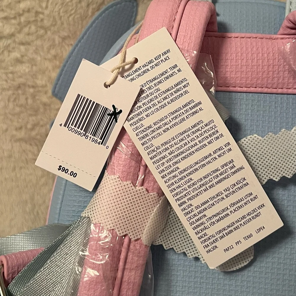 Disney Parks Loungefly Pastel Blue Stitch 626 Day Backpack - Picture 9 of 12